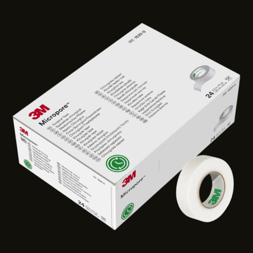 3M Micropore Paberteip 12mm 24tk