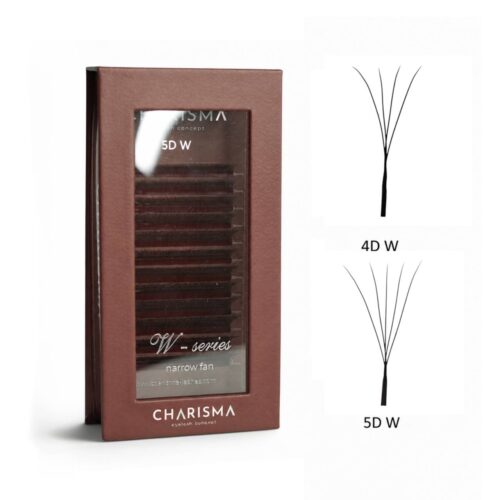 SPEEDY Lashes W - Brown Narrow Premade Fans